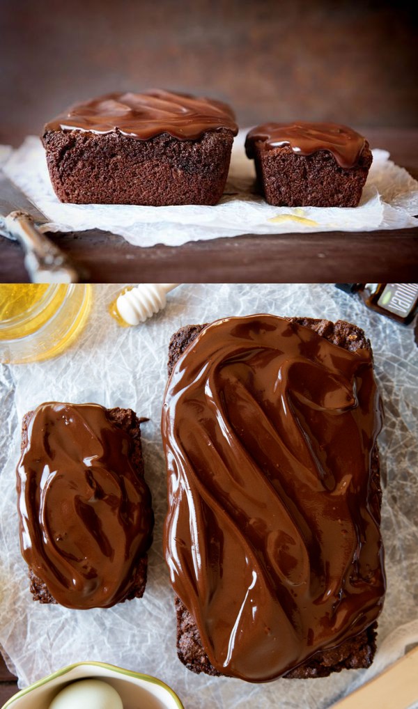 Skinny Chocolate Peppermint Quick Bread