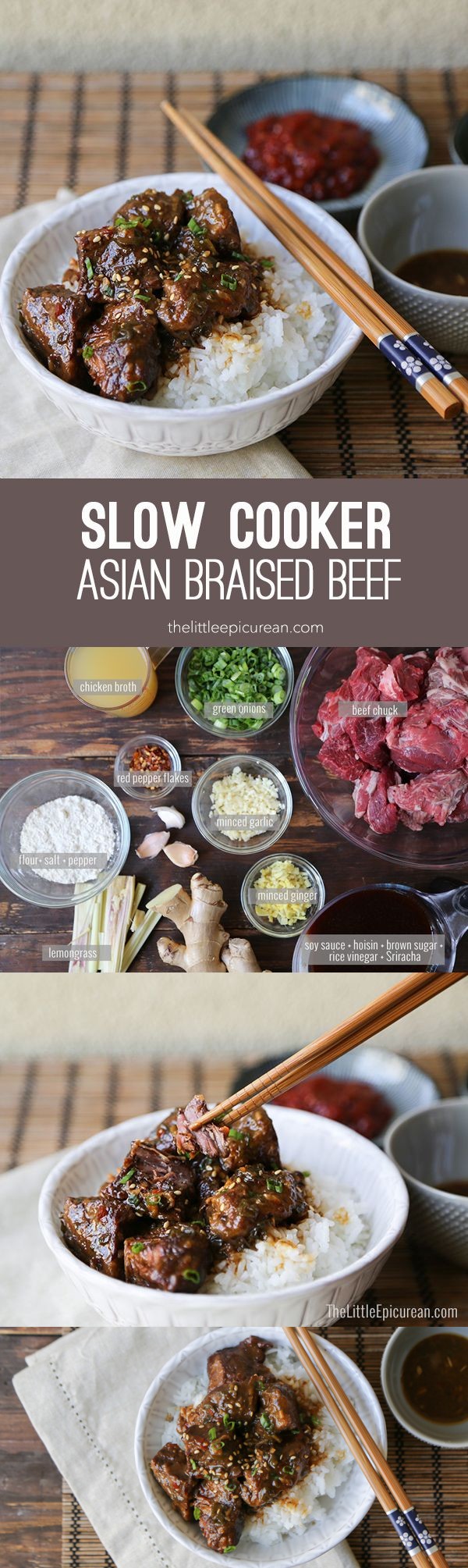 Slow Cooker Asian Braised Beef