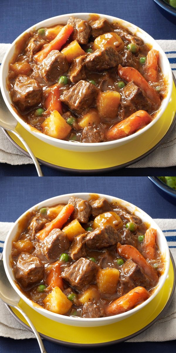 Slow Cooker Beef Vegetable Stew