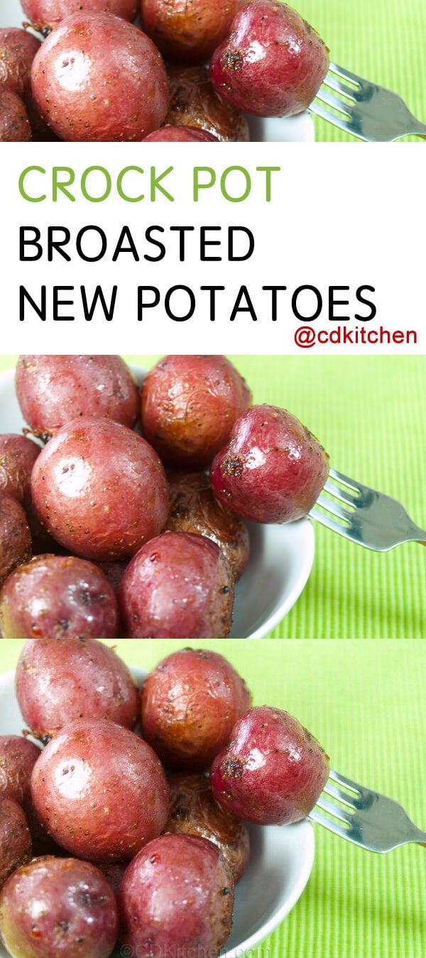 Slow Cooker Broasted New Potatoes