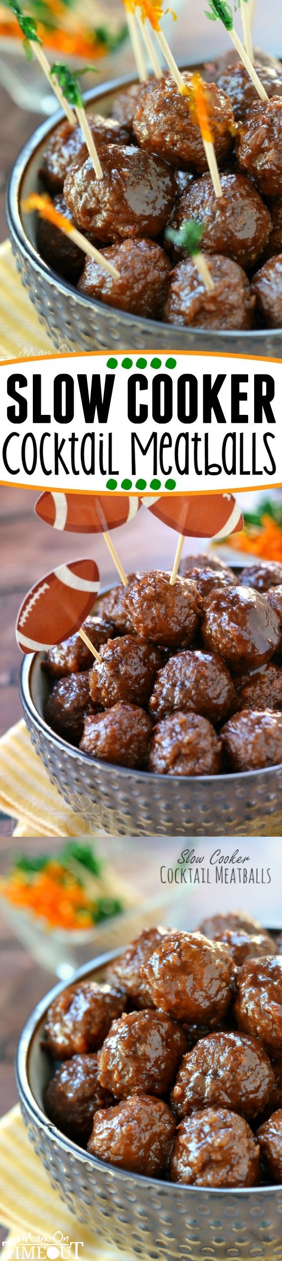 Slow Cooker Cocktail Meatballs