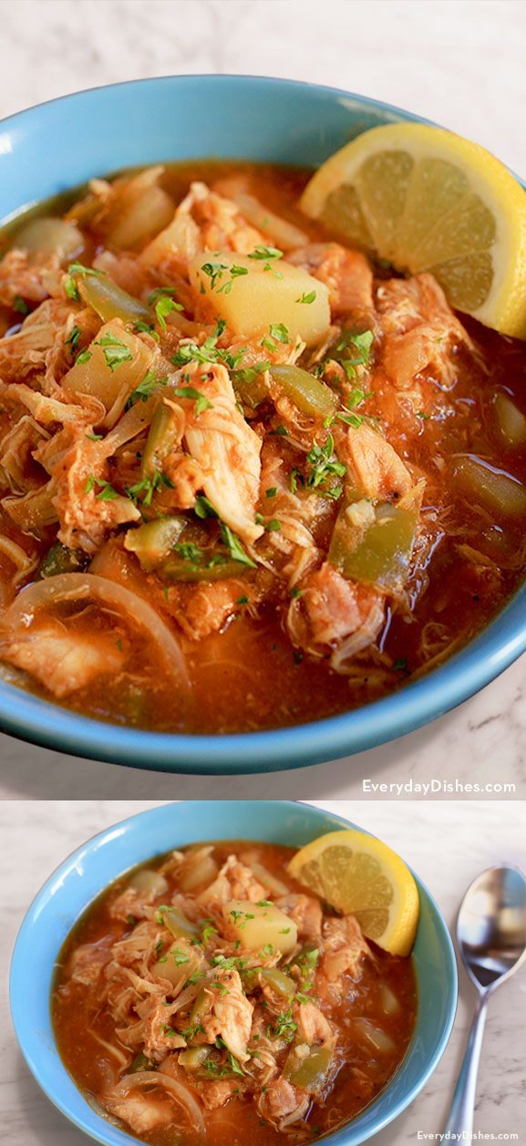 Slow Cooker Cuban-Style Chicken Stew