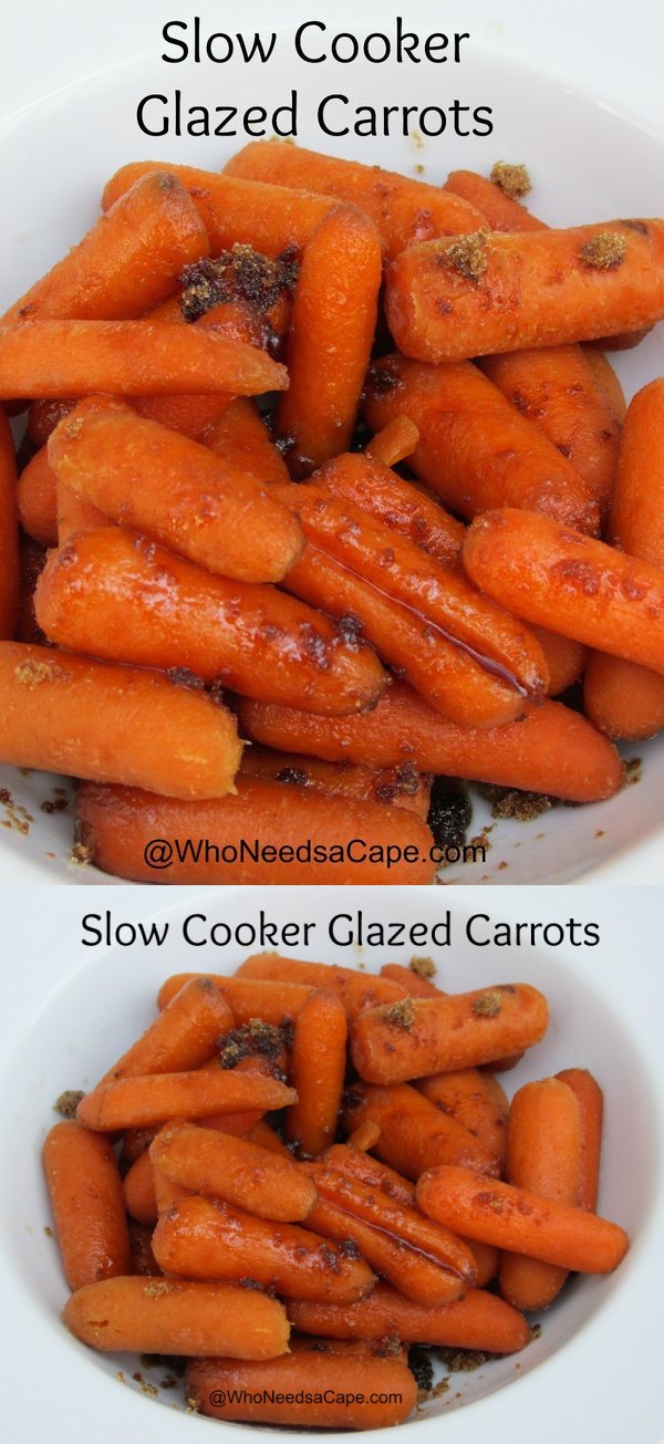 Slow Cooker Glazed Carrots