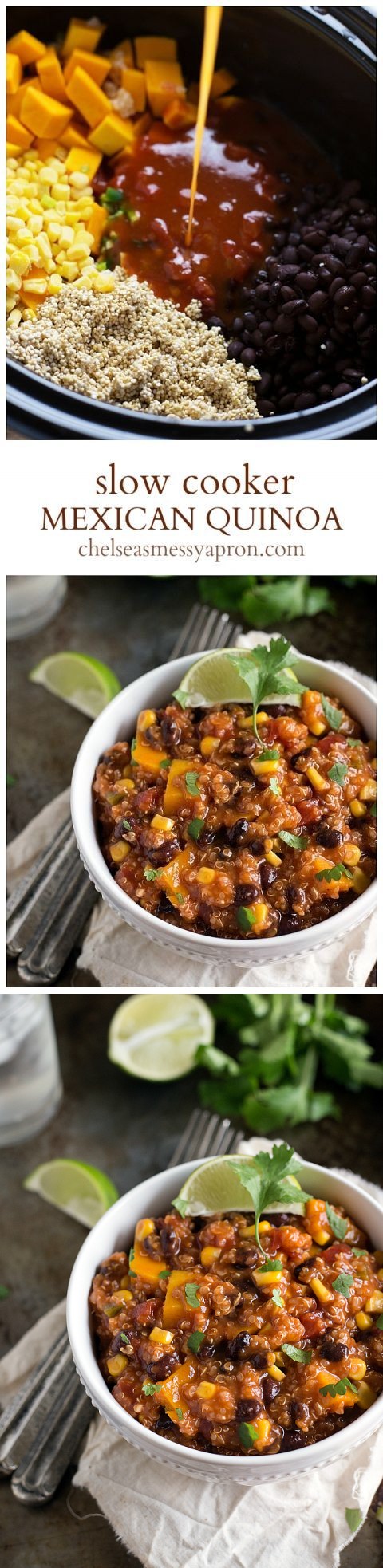 (Slow Cooker Mexican Quinoa