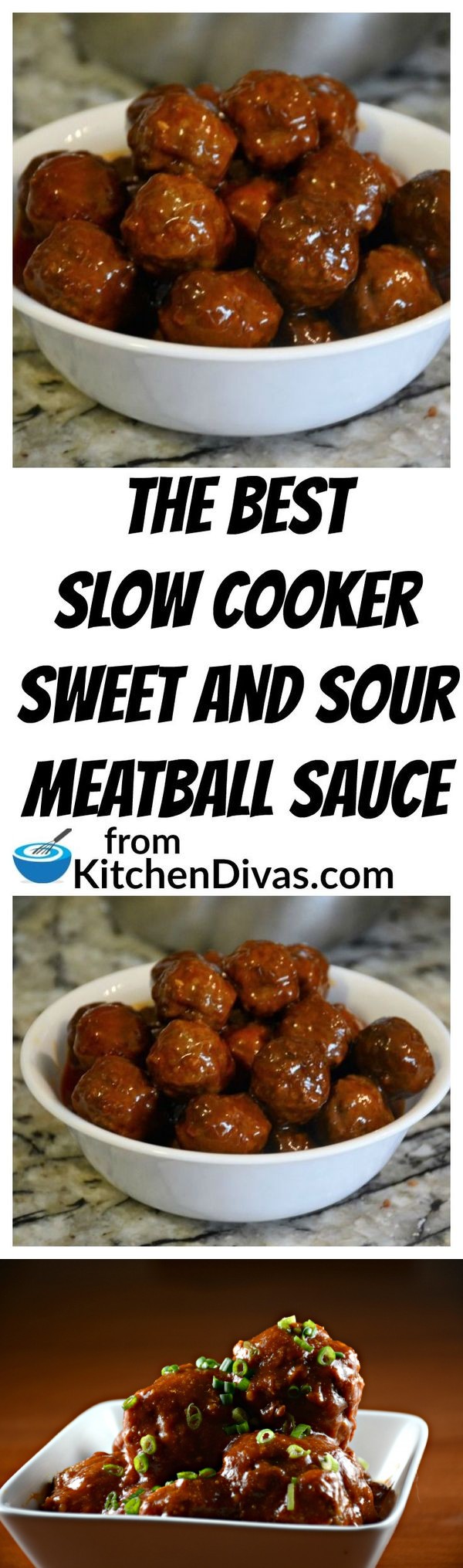 Slow Cooker Sweet and Sour Meatballs