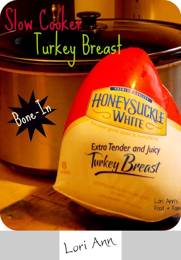 Slow Cooker Whole Turkey Breast (Bone In