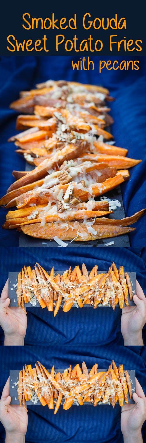 Smoked Gouda Sweet Potato Fries