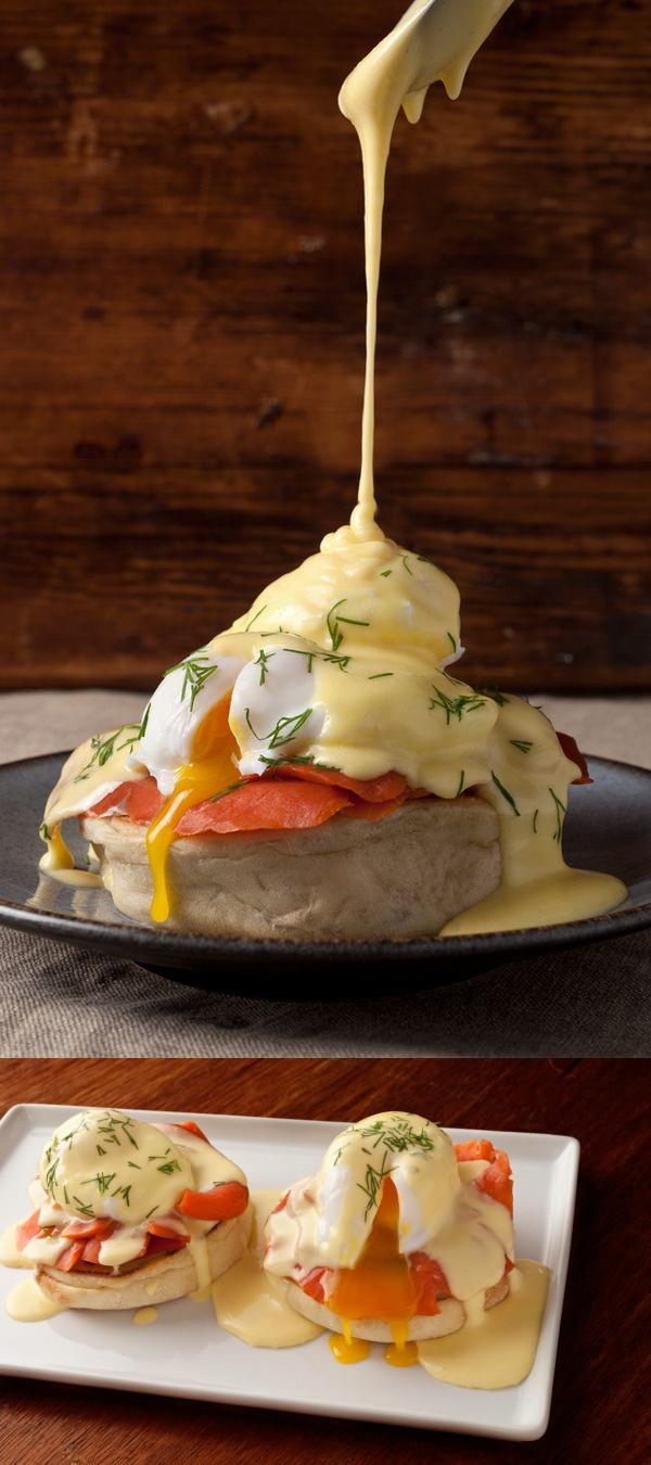 Smoked Salmon Eggs Benedict