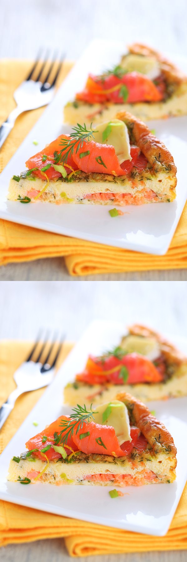 Smoked Salmon Fritatta