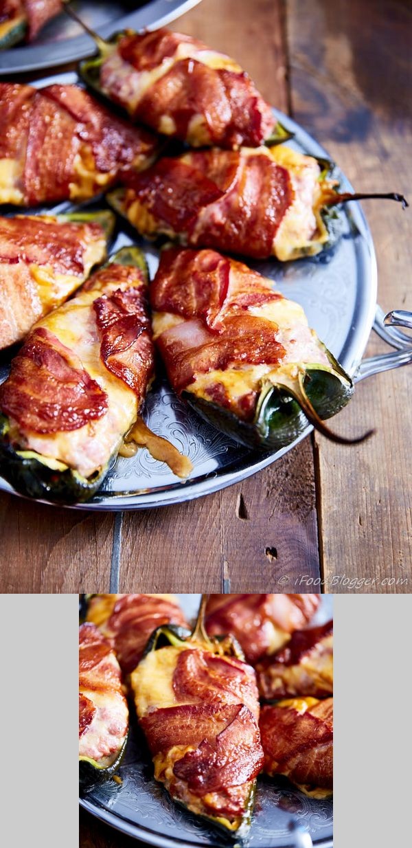 Smoked Stuffed Poblano Peppers