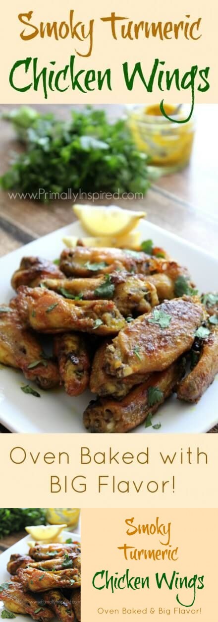 Smoky Turmeric Chicken Wings