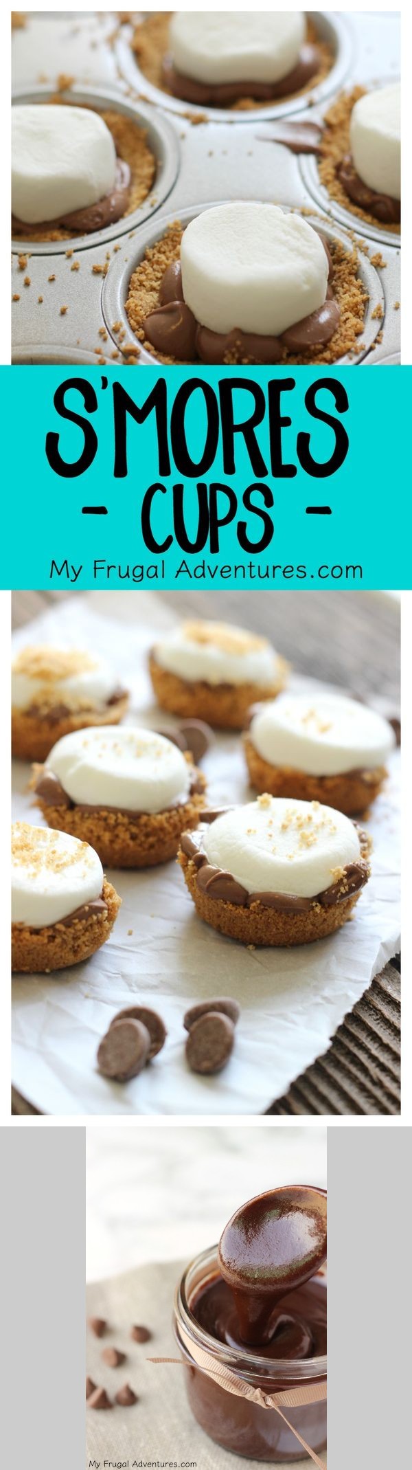 S'Mores Bites Cupcakes (So fast & easy!