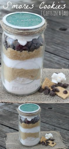 S'mores Cookies | Gift in a Jar