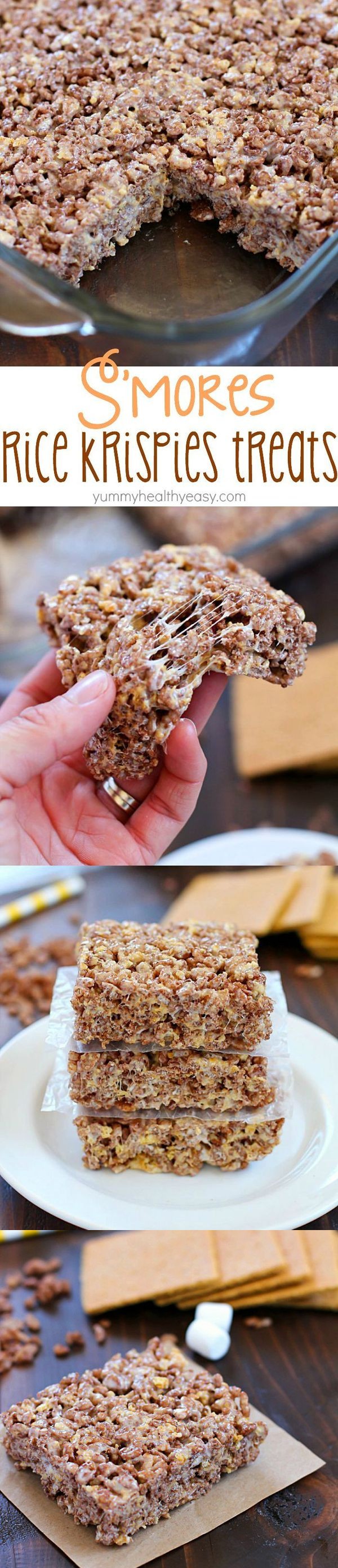 S'mores Rice Krispies Treats