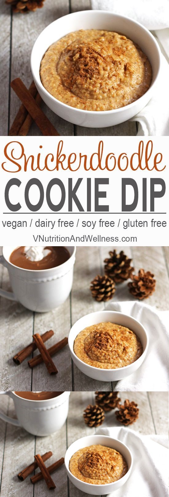 Snickerdoodle Dip – Like the Cookie, Only Healthier