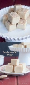 Snickerdoodle Fudge