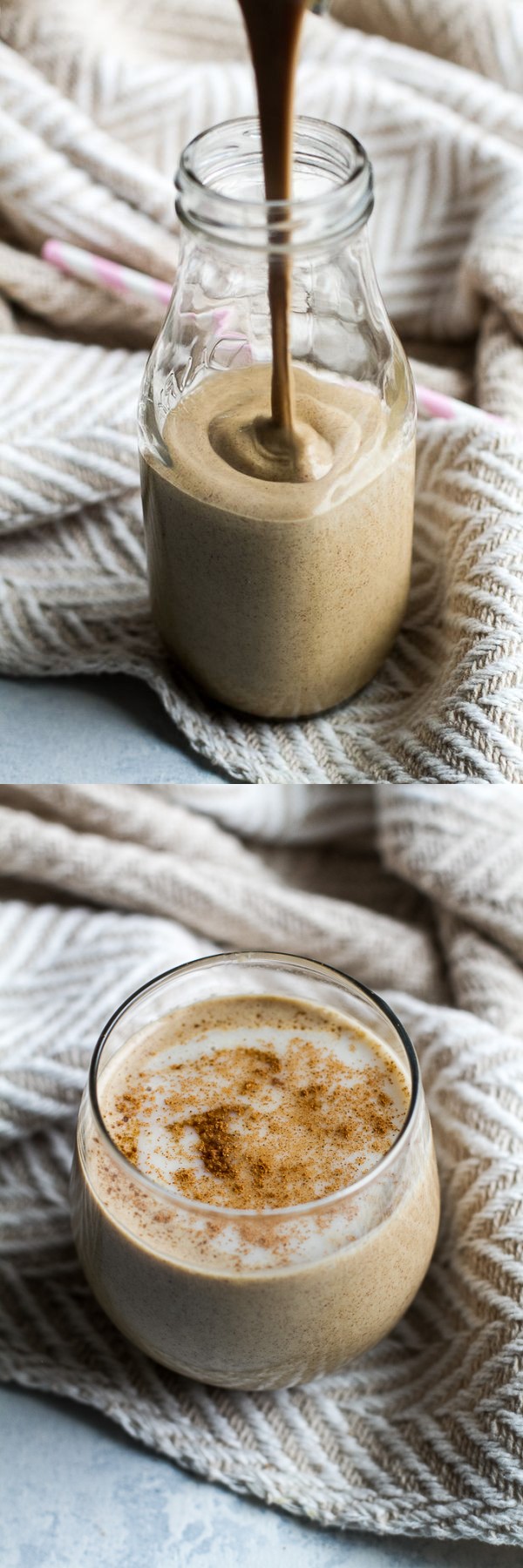 Snickerdoodle Overnight Oatmeal Smoothie