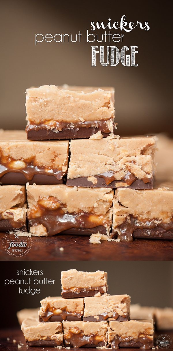 Snickers Peanut Butter Fudge