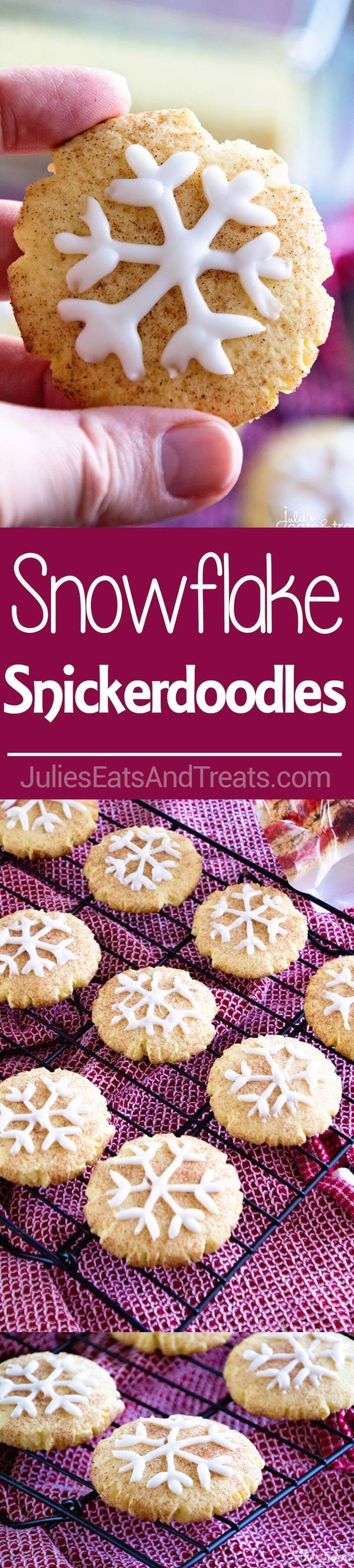 Snowflake Snickerdoodles