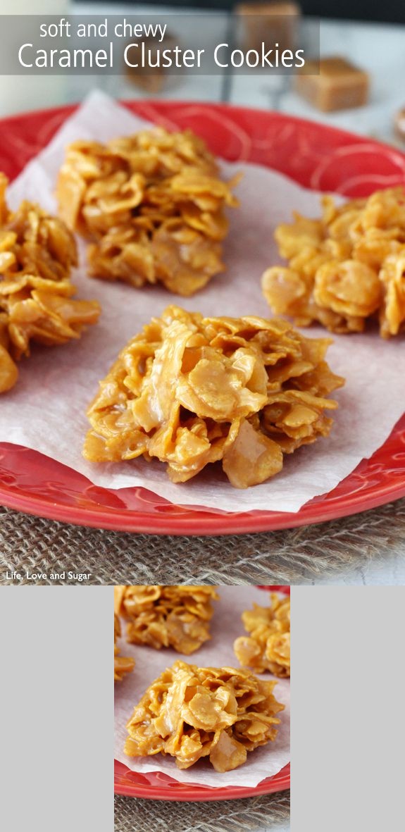 Soft and Chewy Caramel Clusters