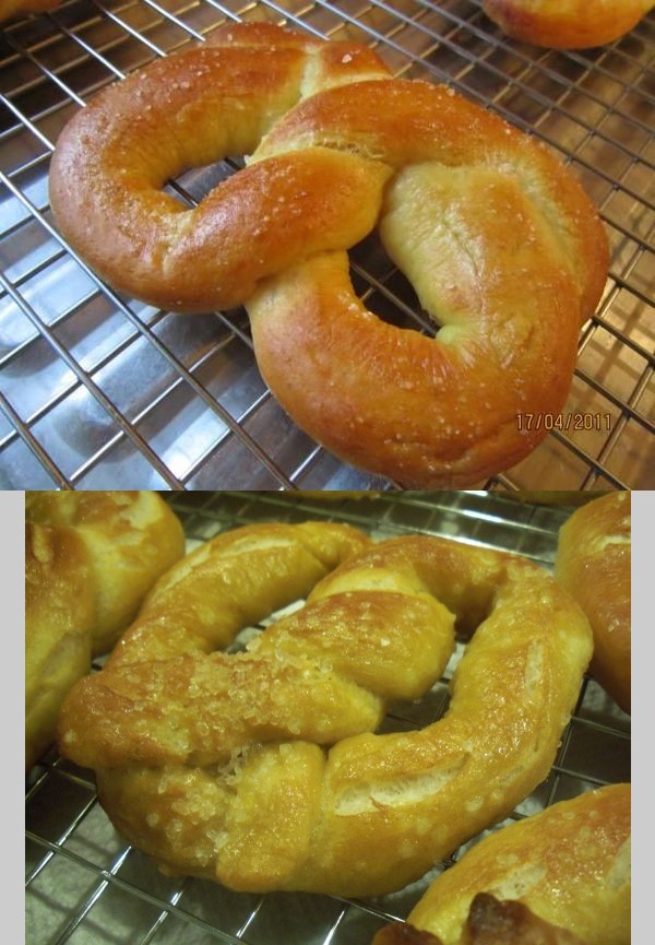 Soft Pretzels (For Bread Machines