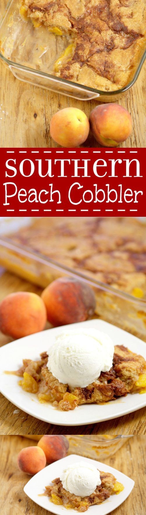 Southern Peach Cobbler