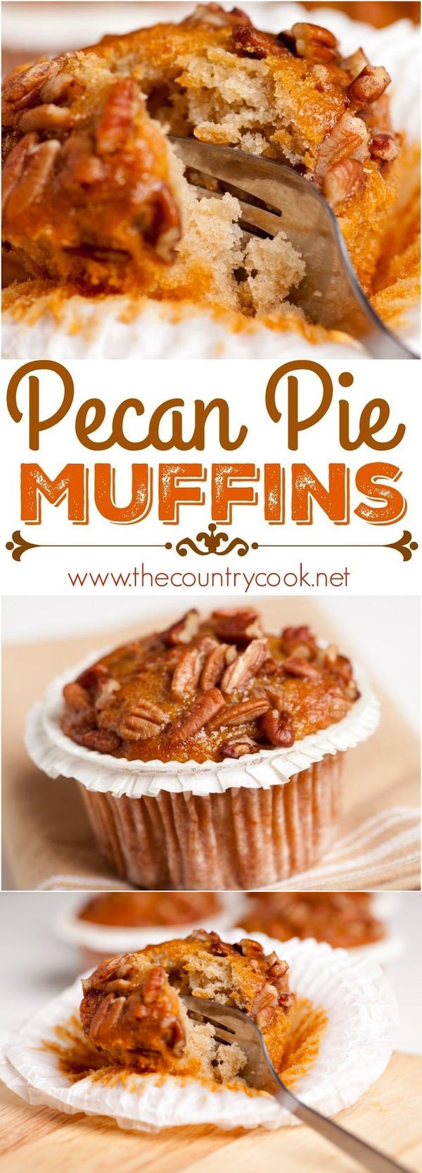 Southern Pecan Pie Muffins