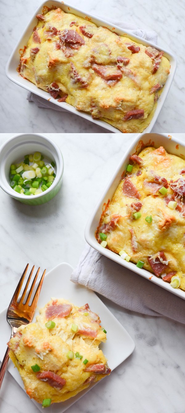 Southern Style Breakfast Casserole For 2