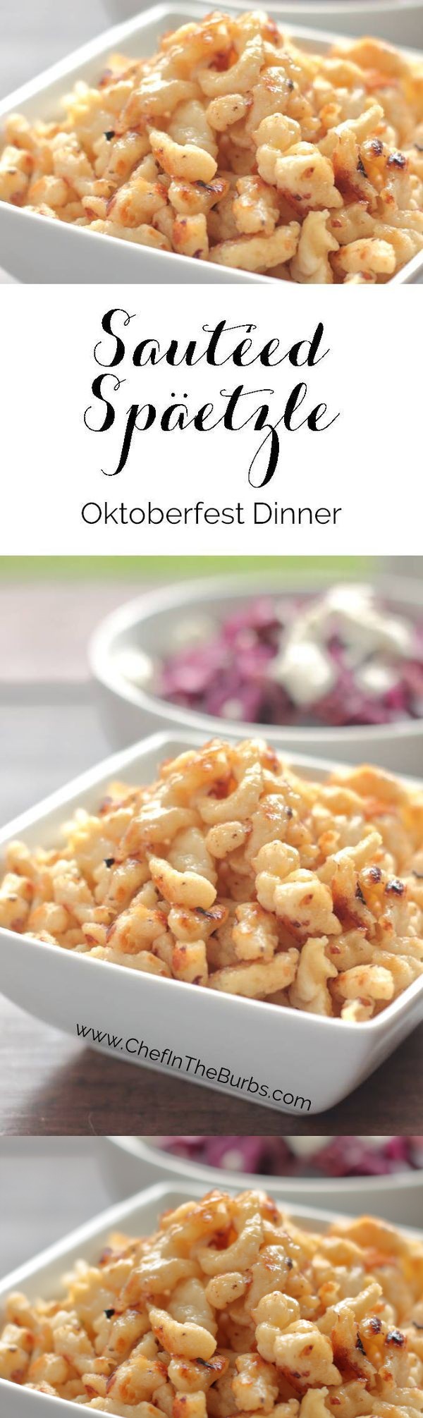 Späetzle Sautéed with Shallots