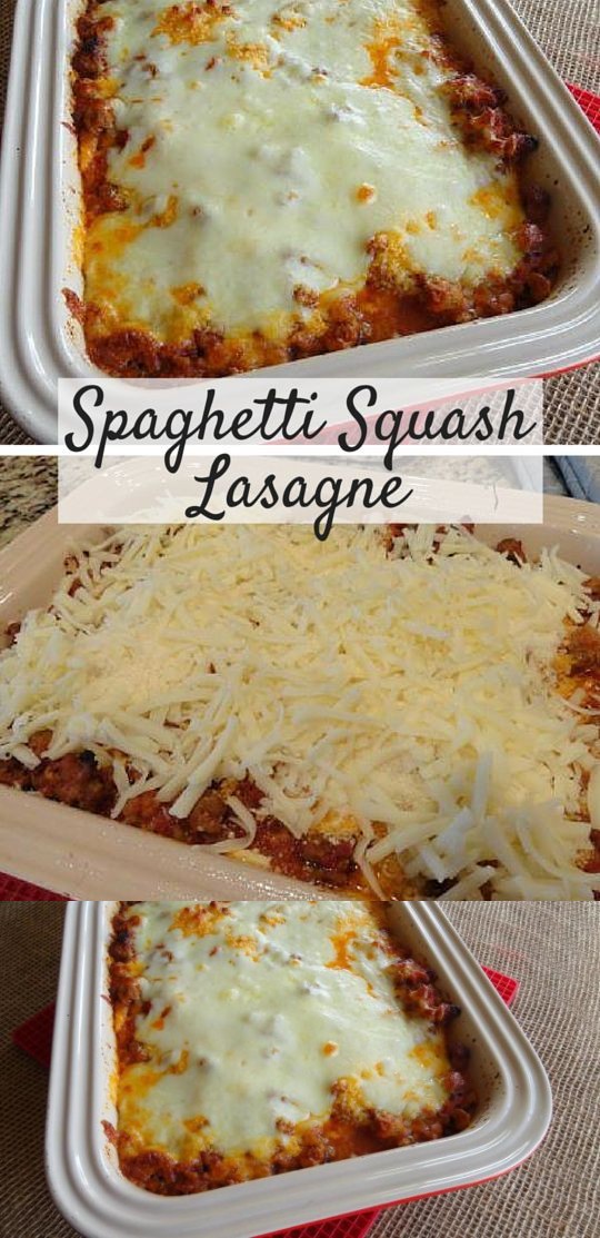 Spaghetti Squash Lasagne