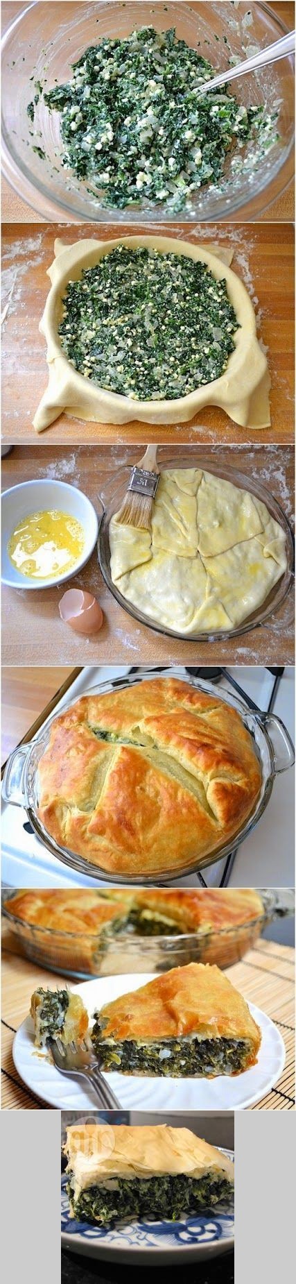 Spanakopita (Greek spinach pie