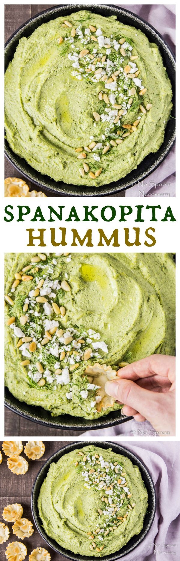 Spanakopita Hummus