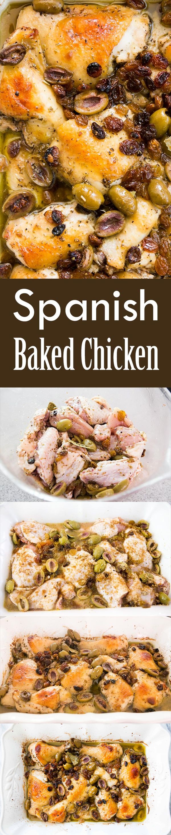 Spanish Baked Chicken