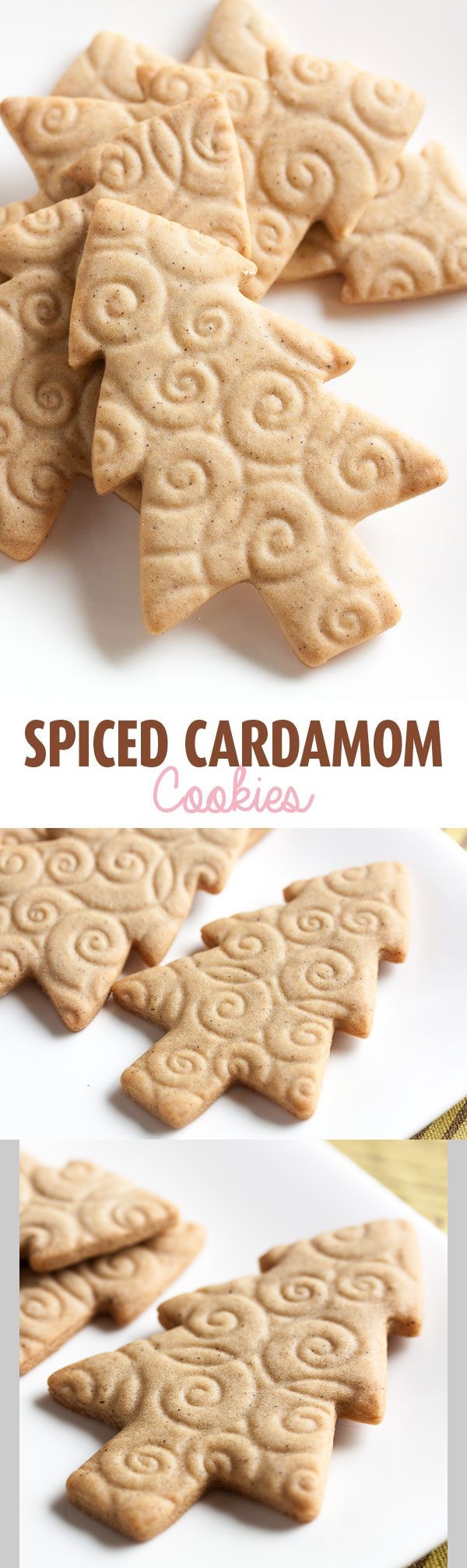 Spiced cardamom cookies