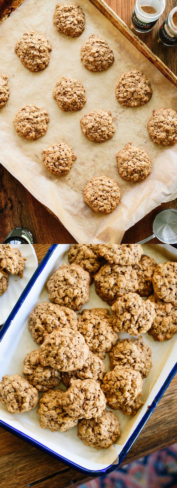 Spiced Oatmeal Cookies