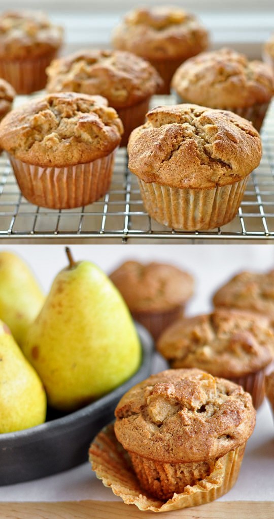 Spiced Pear Muffins