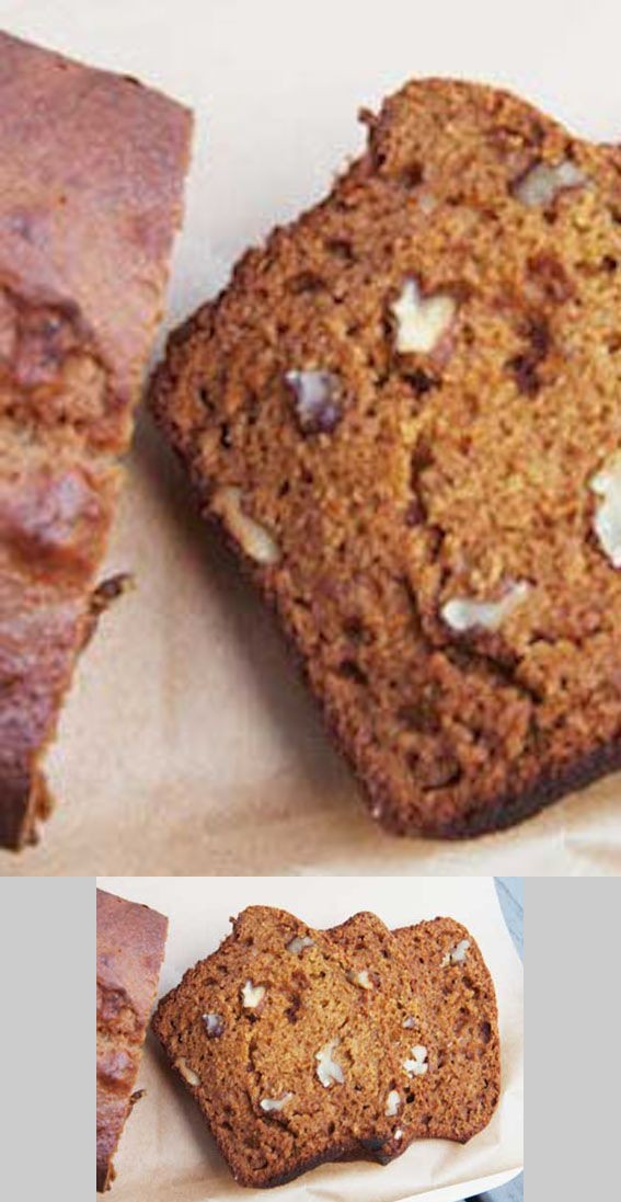 Spiced Pumpkin & Walnut Bread