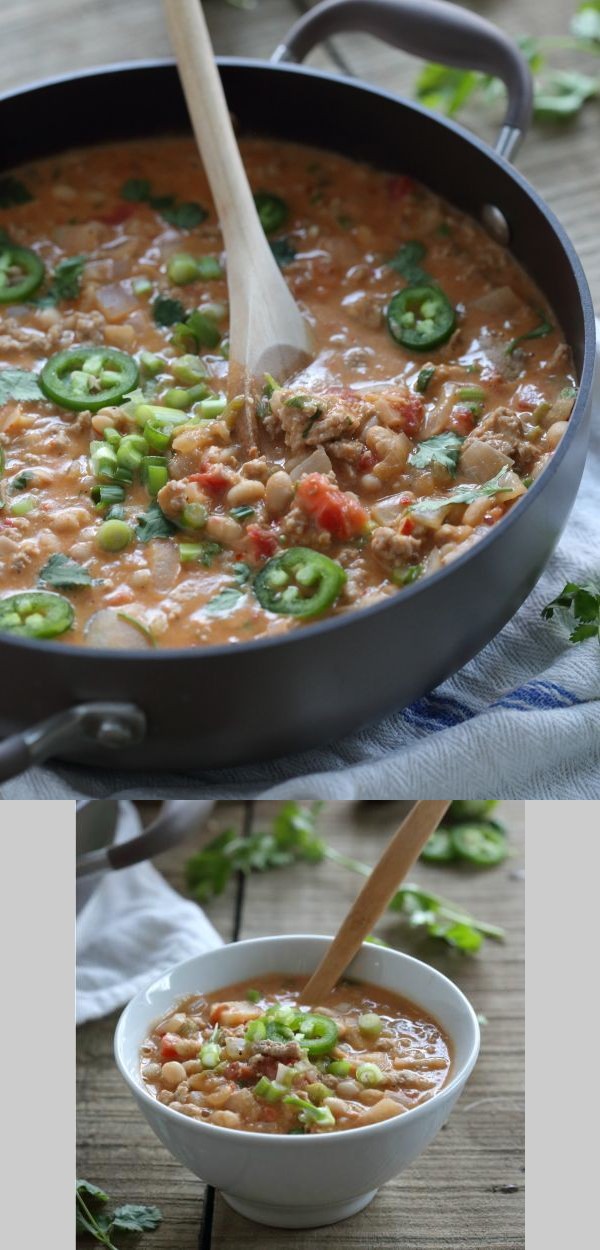 Spicy Hummus Turkey Chili