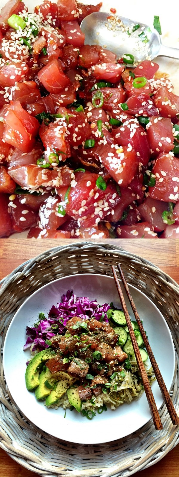 Spicy Poke Bowls