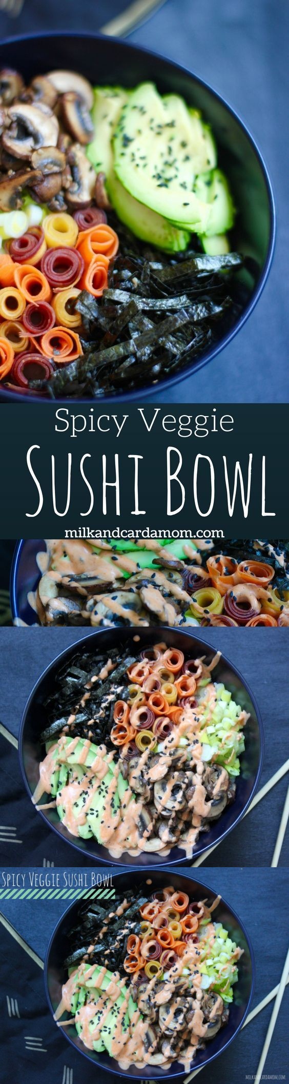 Spicy Veggie Sushi Bowl