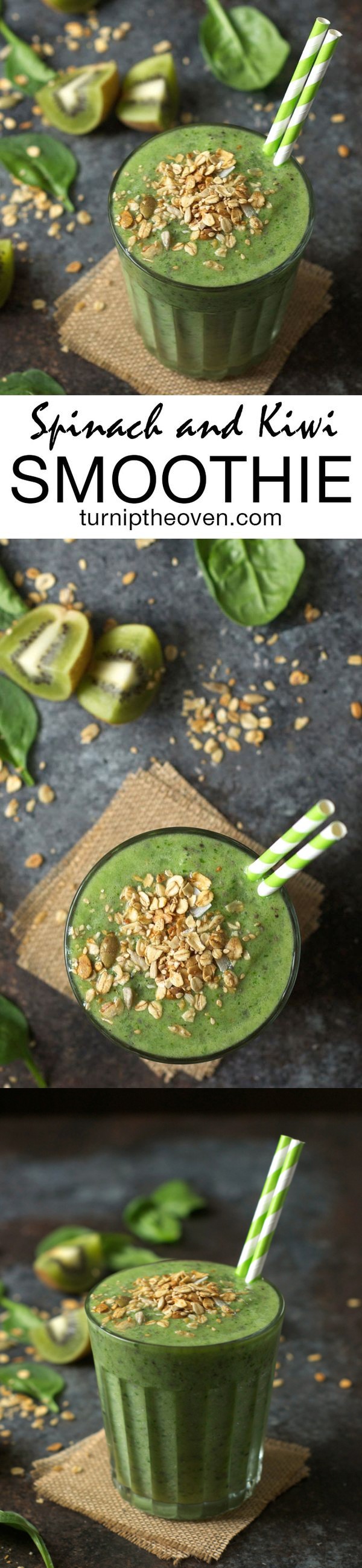 Spinach and Kiwi Smoothie