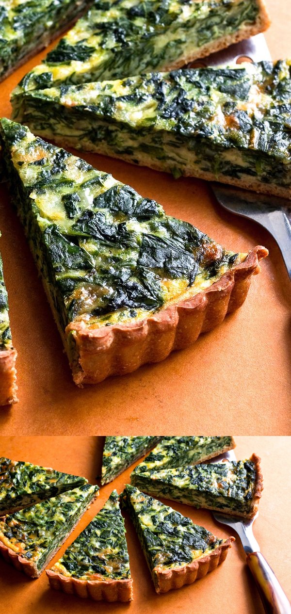 Spinach and Onion Tart