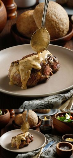 Steak Diane for Two