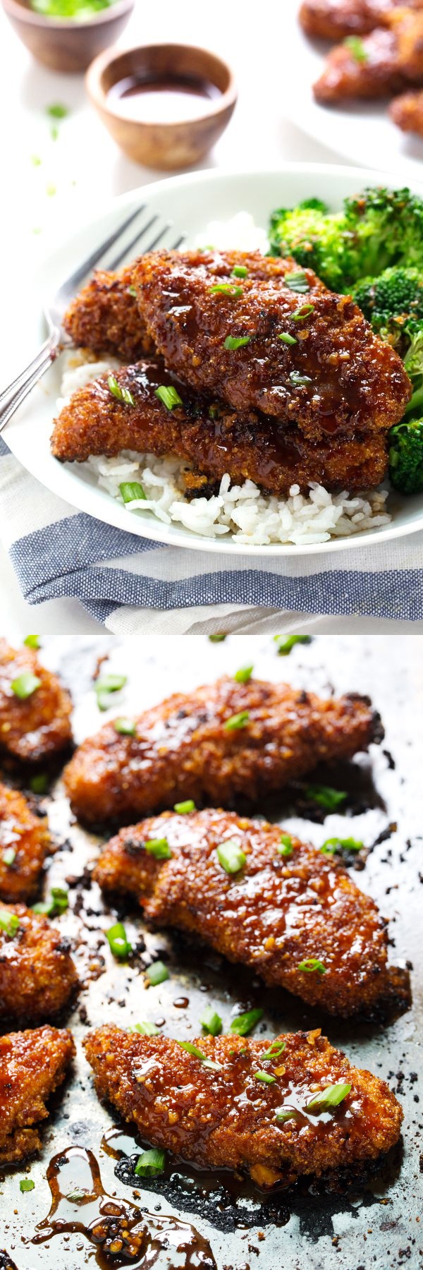 Sticky Garlic Chicken and Broccoli