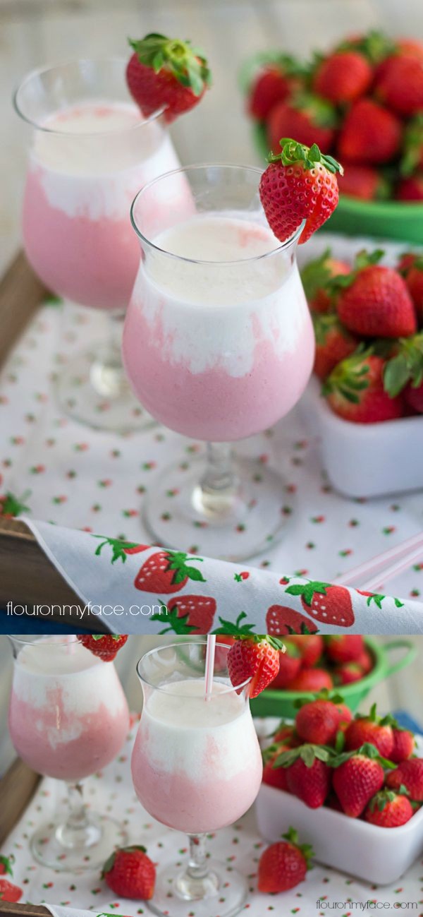 Strawberry and Cream Smoothie