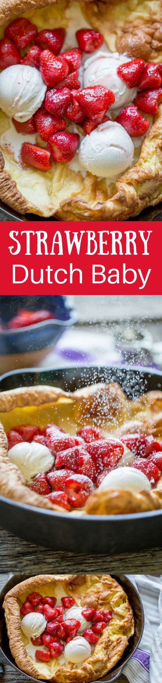 Strawberry Dutch Baby