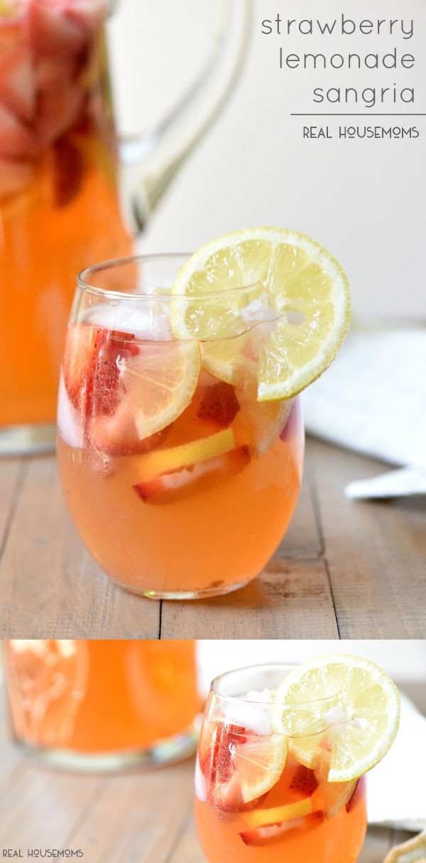 Strawberry Lemonade Sangria