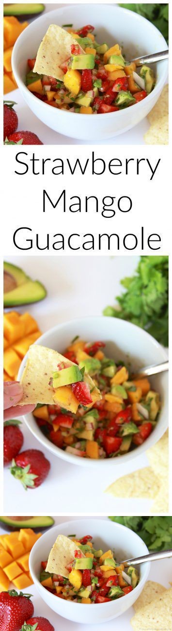 Strawberry Mango Guacamole