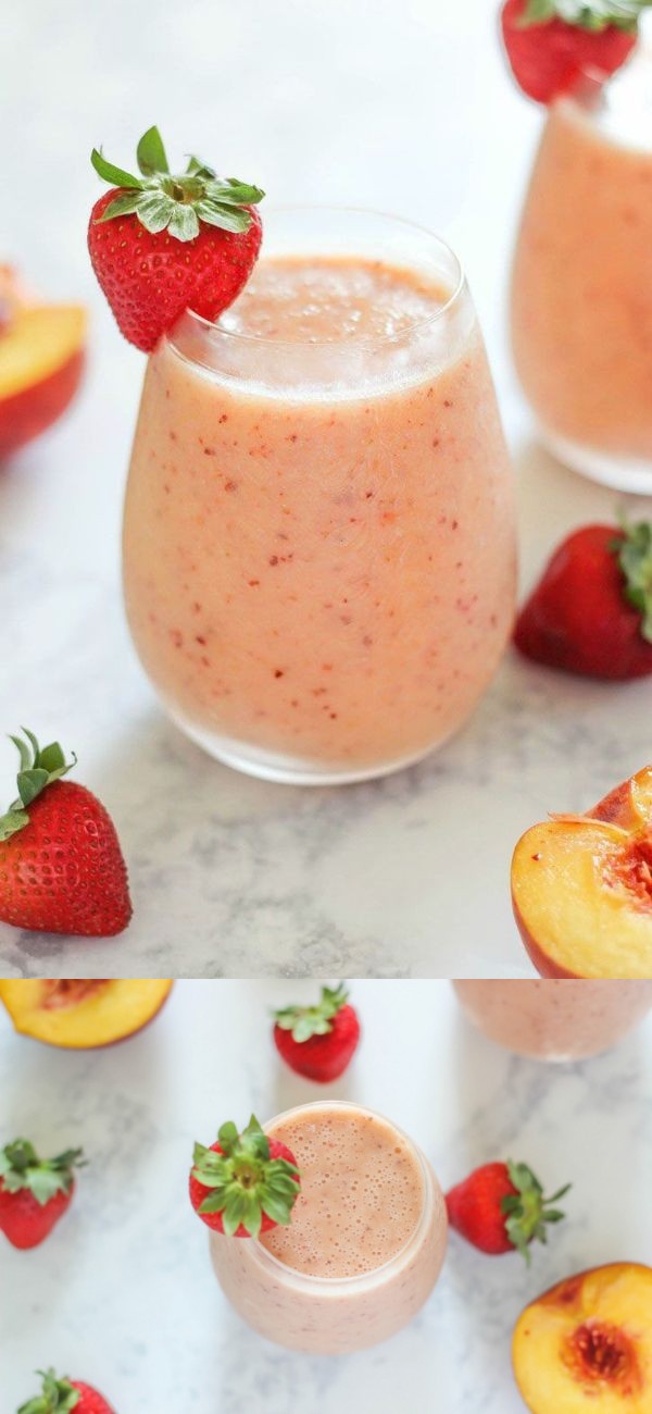 Strawberry Peach Smoothie