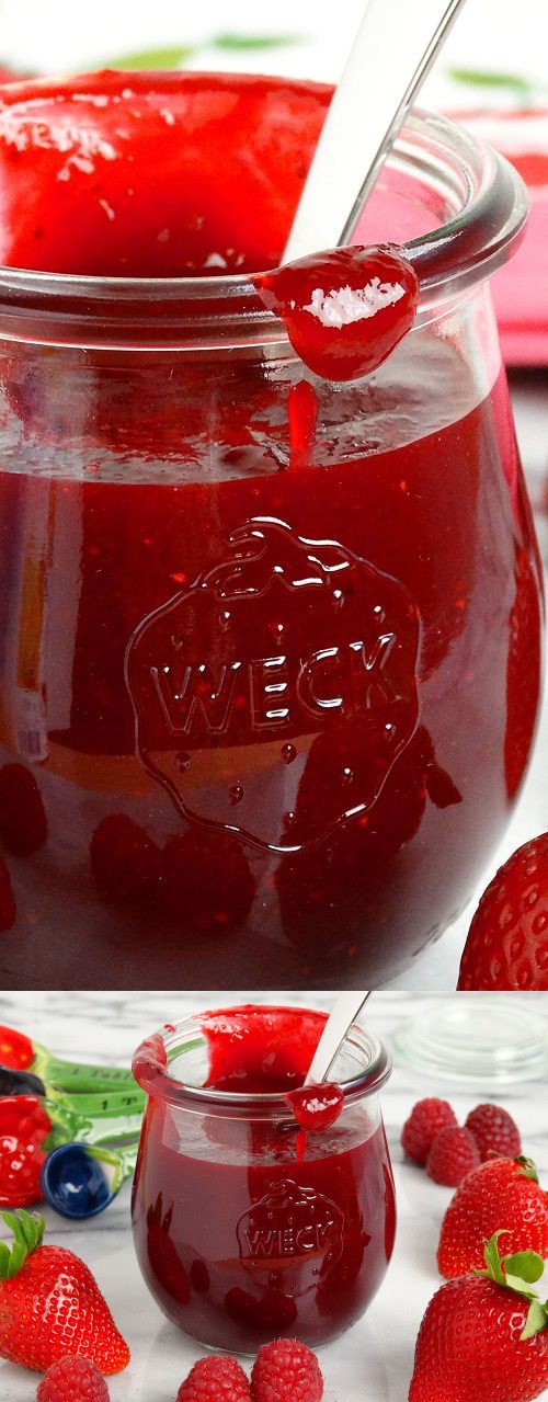 Strawberry-Raspberry Sauce (best ever